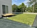 室内からの眺めも楽しめるナチュラルなお庭