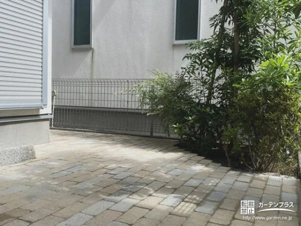 建物周りを綺麗に保つインターロッキング敷設工事