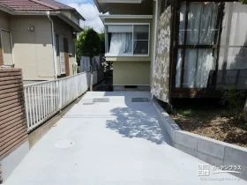 快適な駐車スペースを作った玄関周りのリフォーム工事