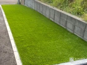 冬の寒い時期も緑を楽しめる雑草対策[施工後]