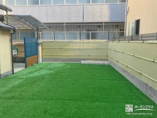 No.23289 お手入れが大変な和庭を安全で手間の少ないお庭へリフォーム工事[施工後]