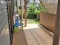 リビングのように寛げるウッドデッキの設置工事