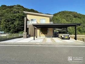 強風や西日にも耐えられる駐車スペースへのリフォーム工事