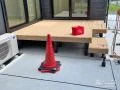 家事の捗るウッドデッキ
