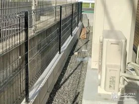 お住まいの防犯性を高めるメッシュフェンス[施工後]