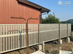 わんちゃんの安全を考慮したドッグラン用フェンス[施工後]