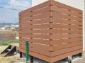 腐りにくく、色あせもにくい樹脂フェンス