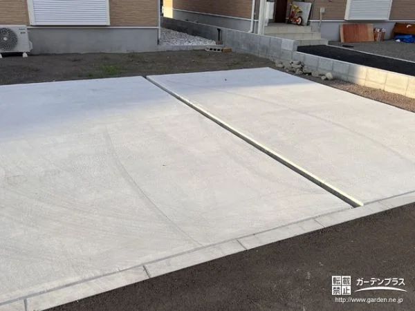 お車を清潔に保管しておける土間コンクリート打設工事