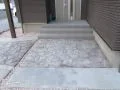 石貼り風パターンのスタンプコンクリート②