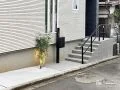 シンプルモダンな門周り