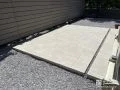 庭の居住空間としてお使いいただけるタイルテラス設置工事