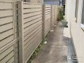 お住まいのプライバシーを守るスタイリッシュな目隠しフェンス設置工事