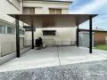 主役となるカーポートがお住まいに重厚感をもたらすリフォーム工事