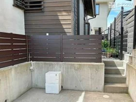 お住まいの安全を守る目隠しフェンスや門扉[施工後]
