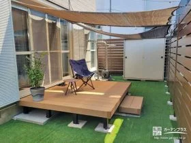 木の温かみを感じられる寛ぎの空間[施工後]