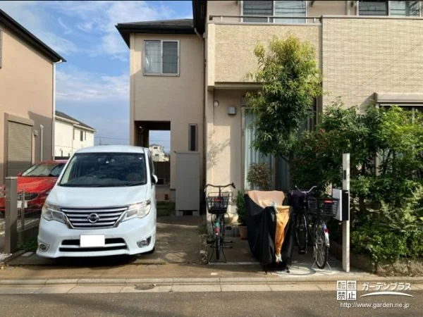 清潔に自転車を駐輪しておける土間コンクリート打設工事