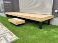 自由な使い方ができる人工木ウッドデッキ