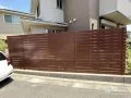 道路からの目線をカットする目隠しフェンス