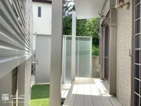 家事の捗るおしゃれなテラス周り[施工後]