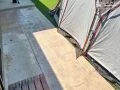リアルな木目調が楽しめるテラス