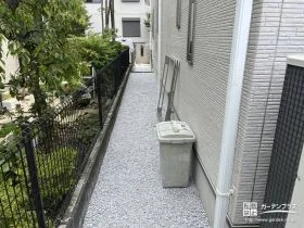 建物周りを清潔に保てる犬走り[施工後]