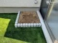 お手入れのしやすい植栽スペース