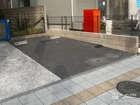 風通しよく圧迫感の無い境界フェンス設置工事
