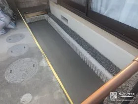 土留め再施工し駐車スペースを拡大[施工後]