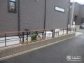 道路との境目を明確にする境界フェンス