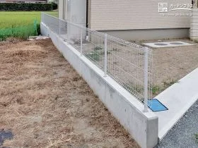 安心して生活できる境界フェンス[施工後]