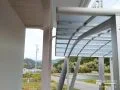 雨に濡れない配置