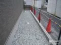 メッシュフェンスで敷地境界を明確に