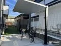 モノトーン調で揃えかっこいい印象に仕上がったお庭周り工事