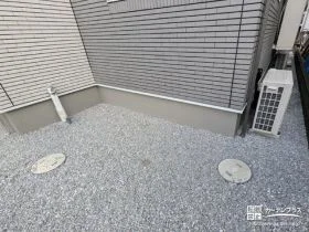 建物周りの雑草対策[施工後]