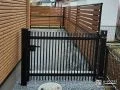 ワンちゃん飛び出し用の門扉