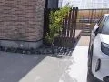 デッキの目隠しをしてくれる目隠しフェンス