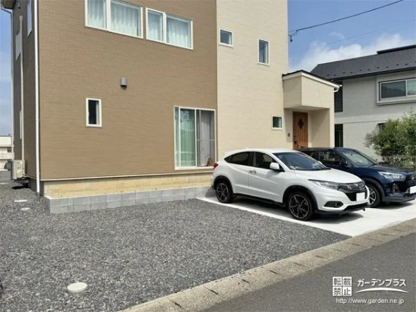 毎日利用する場所に要点を置いた新築外構工事