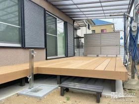 プライバシーを守る目隠しフェンス[施工後]