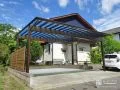 お住まいに調和するスタイリッシュなカーポートの設置工事