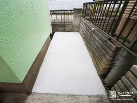 雑草対策の土間コンクリート[施工後]