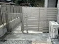 圧迫感のない門扉とフェンス