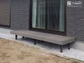 お庭へのアクセス性を高めるリウッドデッキ