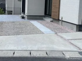 駐車スペースの雑草対策[施工後]