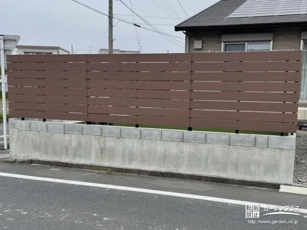 光と風を取り入れてプライバシーを確保したお庭リフォーム工事