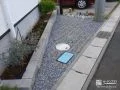 前庭部分の雑草対策