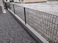 防犯性を高めるメッシュフェンス