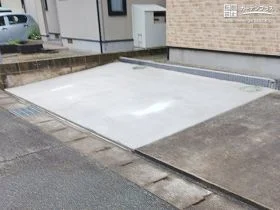 駐車スペースの拡張リフォーム工事