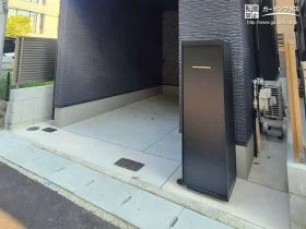 手入れの手間が少なくて済むミニマルデザインの新築外構