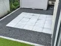 ＢＢＱを楽しめるインターロッキングテラス