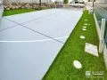 バスケットコート兼駐車スペース